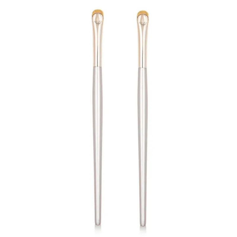 Pinceaux de maquillage pour Eyeliner incurvés, de précision, doux, pour fard à paupières, pointus et fins, petits outils pour les taches sur les yeux, cosmétiques, 2/1 pièces