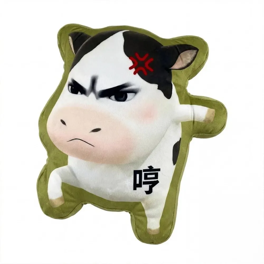 Coussin en forme de vache abstraite, mignon, décor de canapé, dessin animé, oreiller multifonctionnel, décoration de maison — image 11