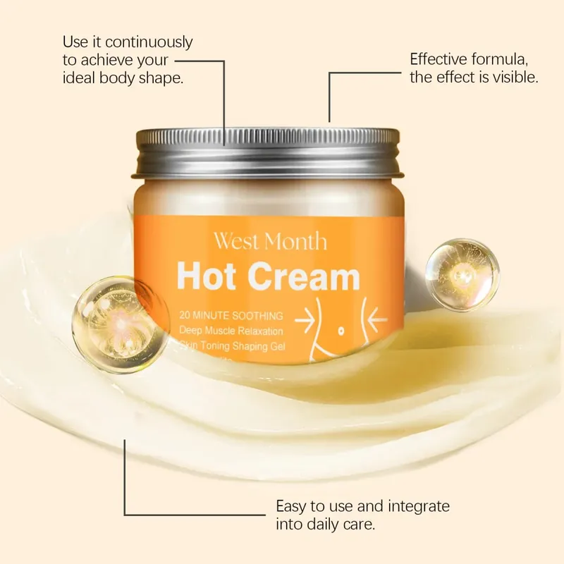 Firming Body Cream Tightens Skin Boosts Elasticity Lightens Fine Lines Hydrates and Moisturizes Brightens Skin Tone
