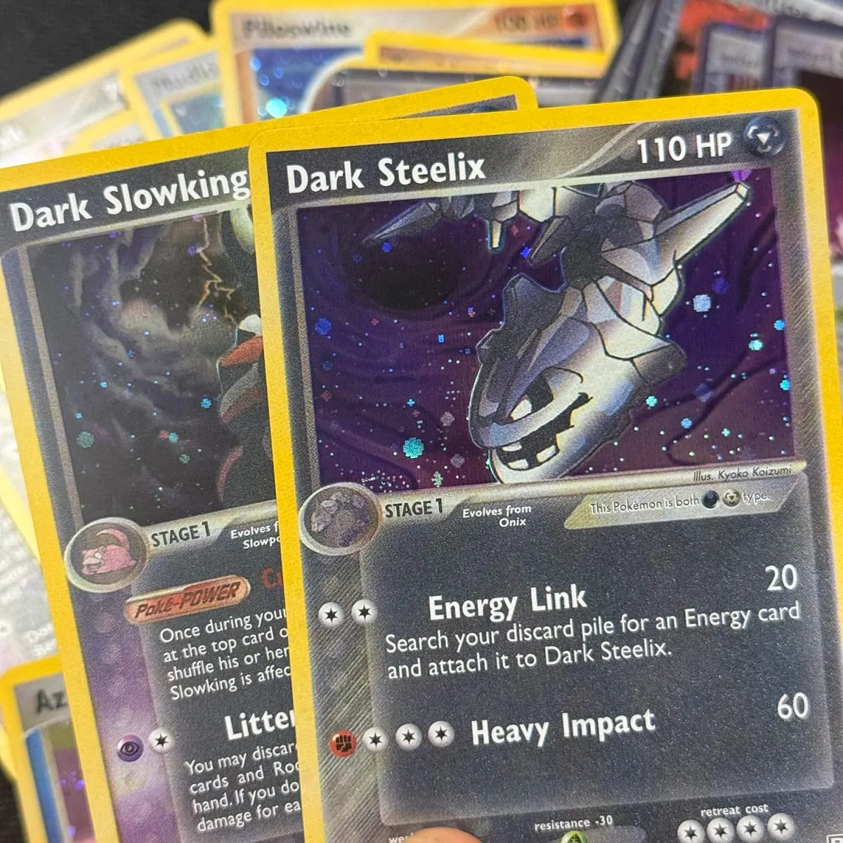 Proxykort Team Rocket Returns (TR) Rocket's Moltres Rocket's Sneasel Treecko Star Dark Ampharos Azumarill Mudkip Star — image 5