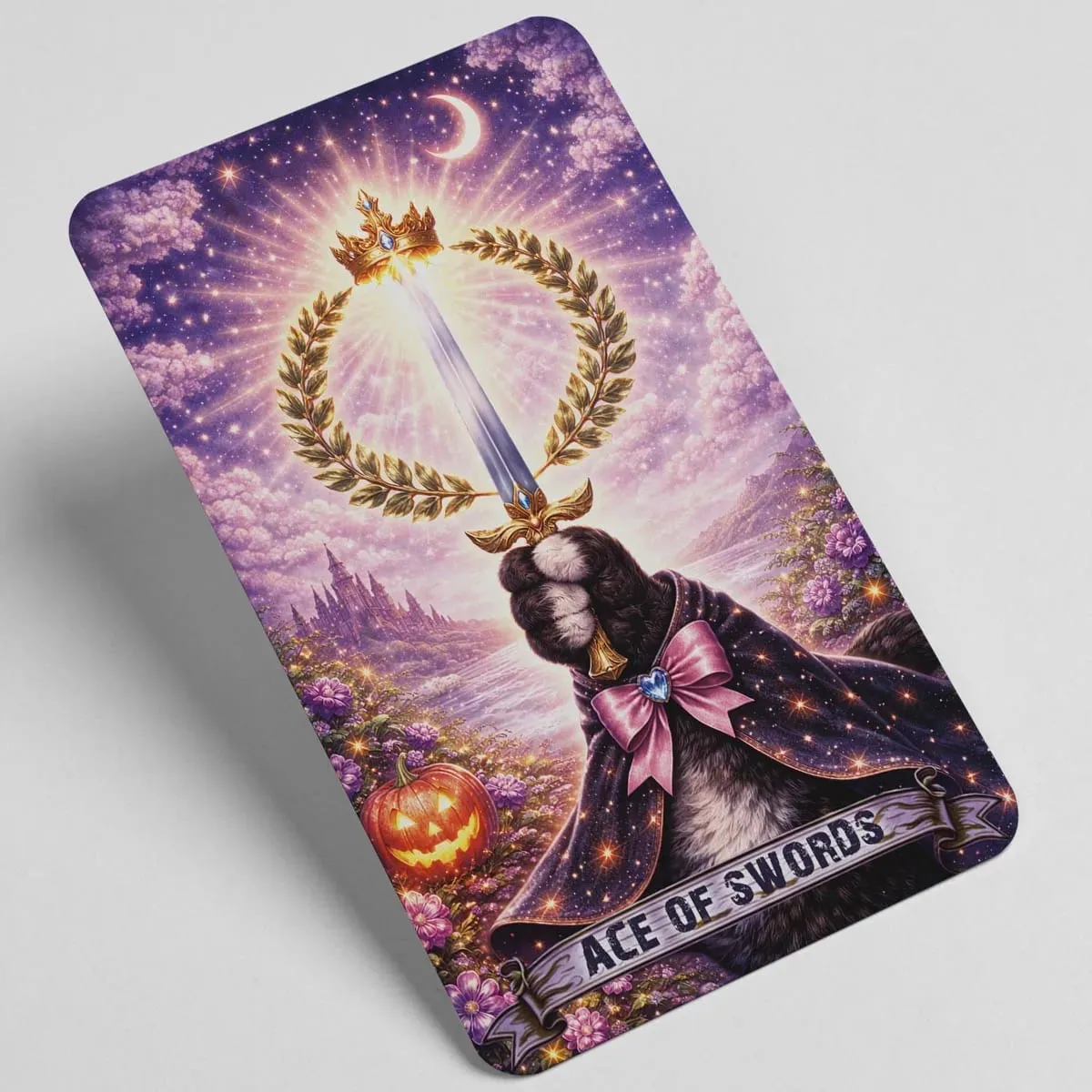 Magic Cat Tarot 78 ใบ 13x8 ซม.เหมาะสำหรับผู้เริ่มต้นกระดาษคู่มือEmotion Expression Subtle Magicรายละเอียดการ์ดเกม — image 4