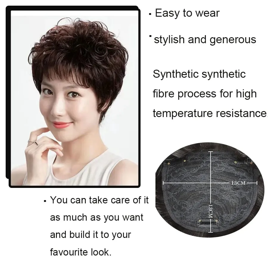 Bangs 3D Air Hair Bangs Edge Clipped In Bangs Extended Hair Piece Bangs Wig Cut Top Hair Loss To Cover Gray Hair Increase Volume — image 5