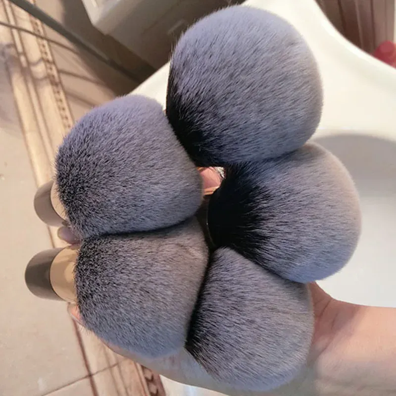 Pinceau à poudre libre pour fond de teint, Blush, surligneur, pinceaux de maquillage professionnels, cosmétiques pour grand visage, cheveux doux, outils de maquillage pour femmes — image 1