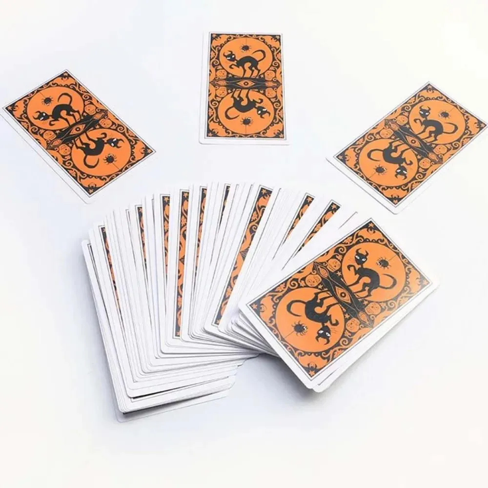 11,3 x 6,3 cm Das Halloween-Tarot-Deck-Kartenspiel-Papierhandbuch — image 5