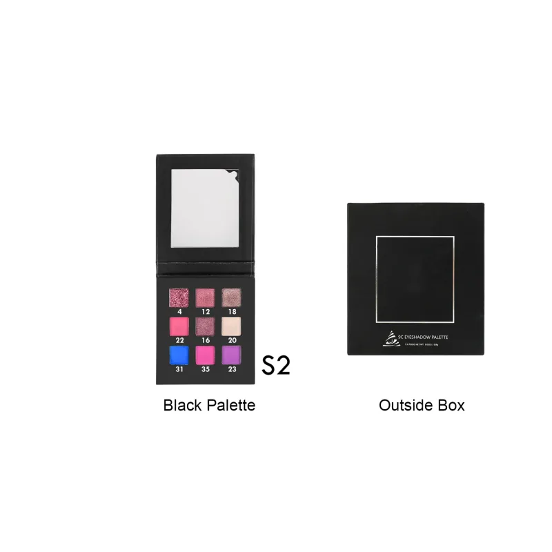 Fard à paupières scintillant à haute pigmentation, cosmétiques mats, Palette de fards à paupières personnalisés, maquillage végétalien, offre spéciale — image 10