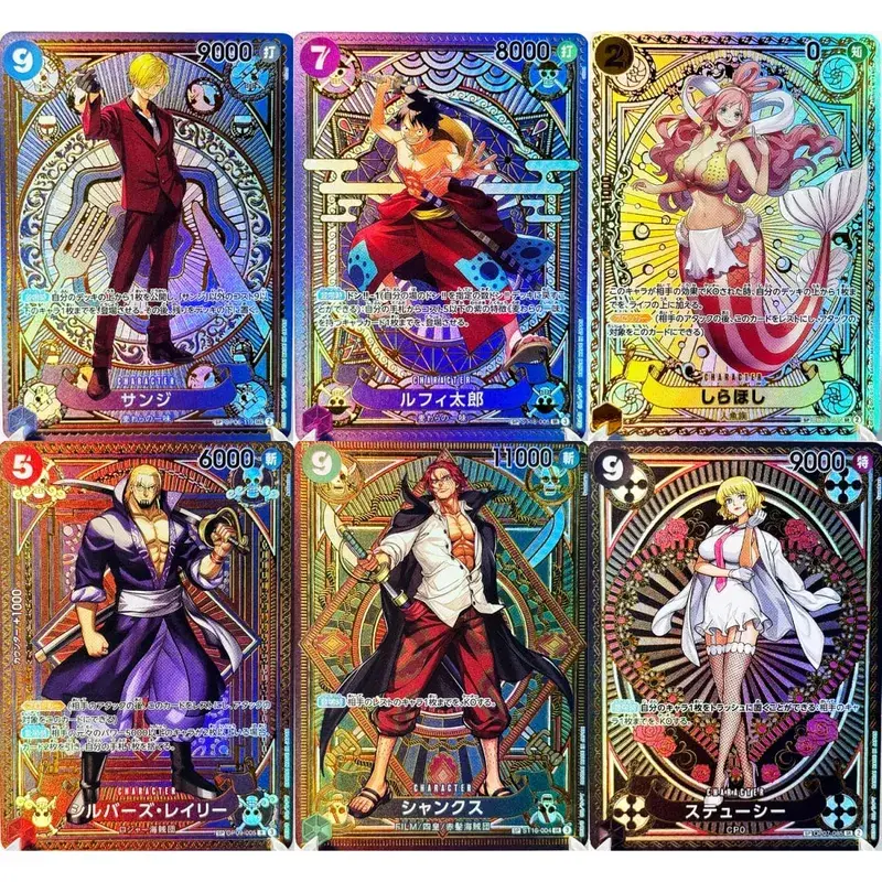 Pełny zestaw jednoczęściowa gra karciana SP rzadka karta kompletna kolekcja wysokiej jakości replika DIY Anime folia karta proxy [angielski/japoński]