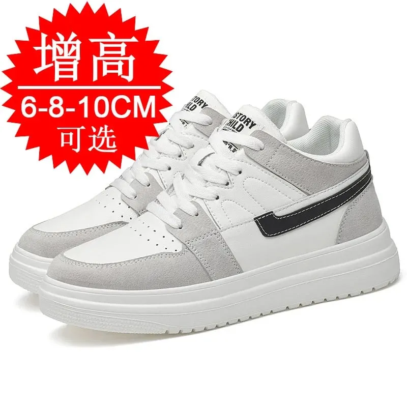 Men Elevator Shoes Heightening Sneakers for Men 4cm 6cm 8cm 10cm Breathable Height Increased Shoes for Man Sports Shoes — image 2