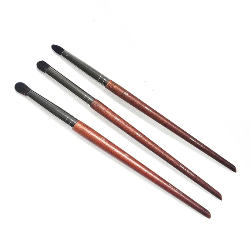 Precision Smudger Blender Pinsel 212 216 218 Original Holzgriff Lidschatten Make-up Pinsel 3er Set — image 1