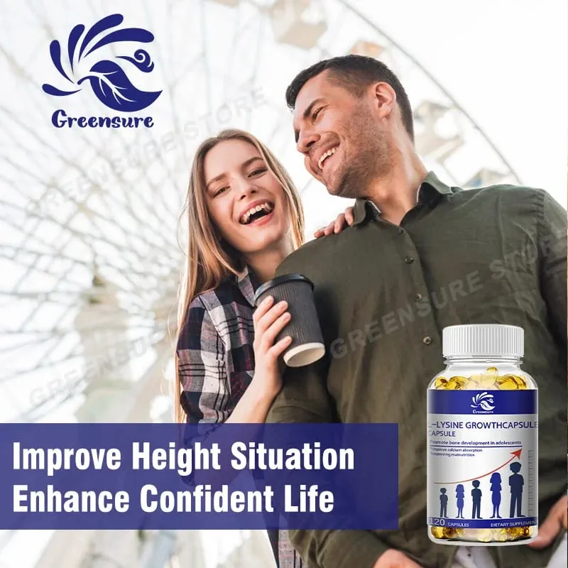 แคปซูลสนับสนุนฮอร์โมนการเจริญเติบโต - พร้อม L-Arginine และ GABA เพื่อการพัฒนาสุขภาพ — image 6