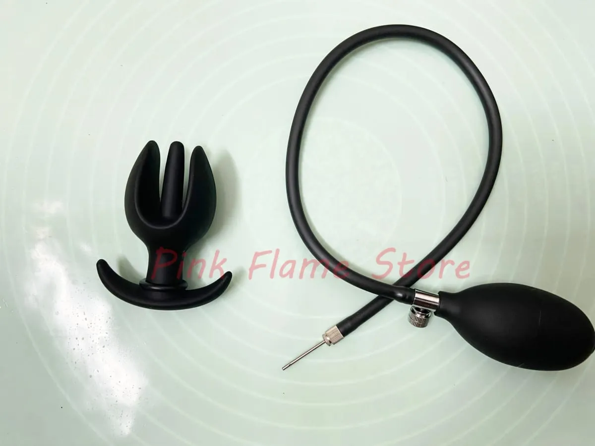 Hot Selling Inflated Super Big Anal Plug Dildo 11CM Huge Anal Dilator Prostate Massage Anus Extender G-spot Stimulator Sex Toys — image 5