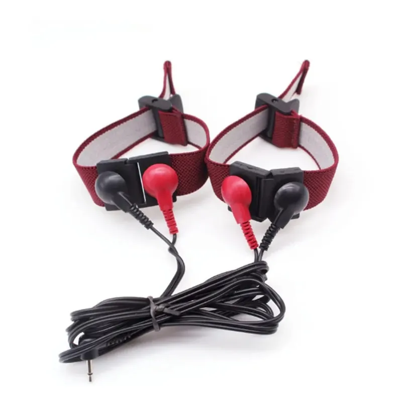 Anneau de pénis à choc électrique, électrostimulation du pénis, anneaux de Massage, jouets à thème médical pour hommes, accessoires de produits sexuels pour adultes — image 19