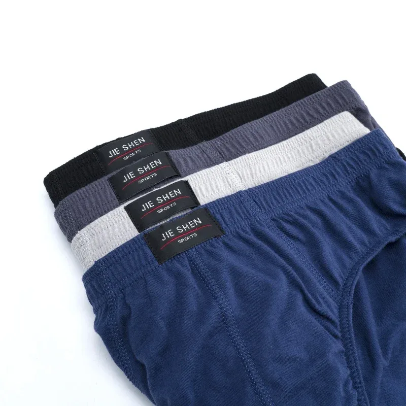 1PC Cotton Briefs Men's Comfortable Underpants Male Breathable Underwear Lingerie Panties Plue Size Xl -5XL — image 7