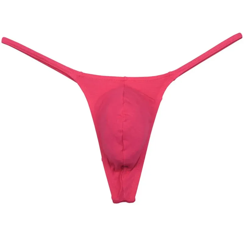 Männer Modal String Tanga Unterwäsche Männlich Minimale Abdeckung Hipster T-back Jock Strap — image 10