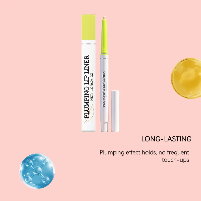 Pelapik Bibir Bergemuk Kebebasan Pensel Tentukan Pigmen Tahan Lama Bibir Kalis Air Ringan Penggunaan Semulajadi Harian Makeup Matte Lipliner Pen — image 4