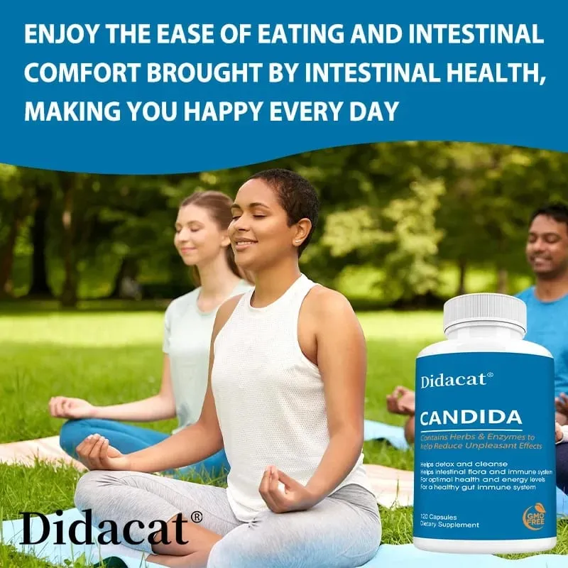 Suplementos de Candida - Contendo Ervas e Enzimas Ajudam a Desintoxicar e Limpar, Promovendo uma Flora Intestinal Saudável e Sistema Imunológico — image 5