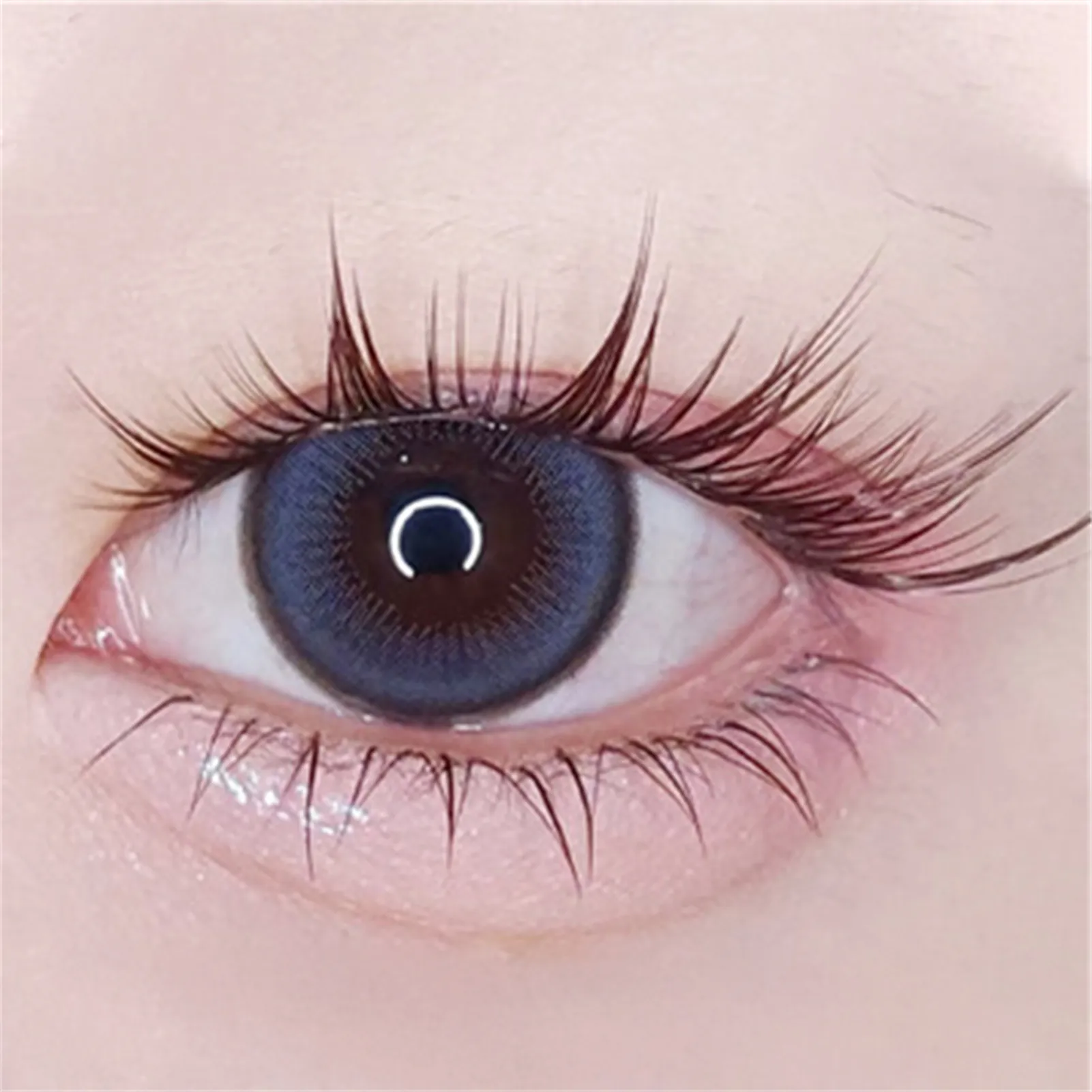 10 Reihen 5–7 mm Luft-Unterwimpern, kein Kleber erforderlich, künstliche Wimpern, segmentiert, natürliches Katzenauge unter den Wimpern, W-förmige untere Wimper — image 4