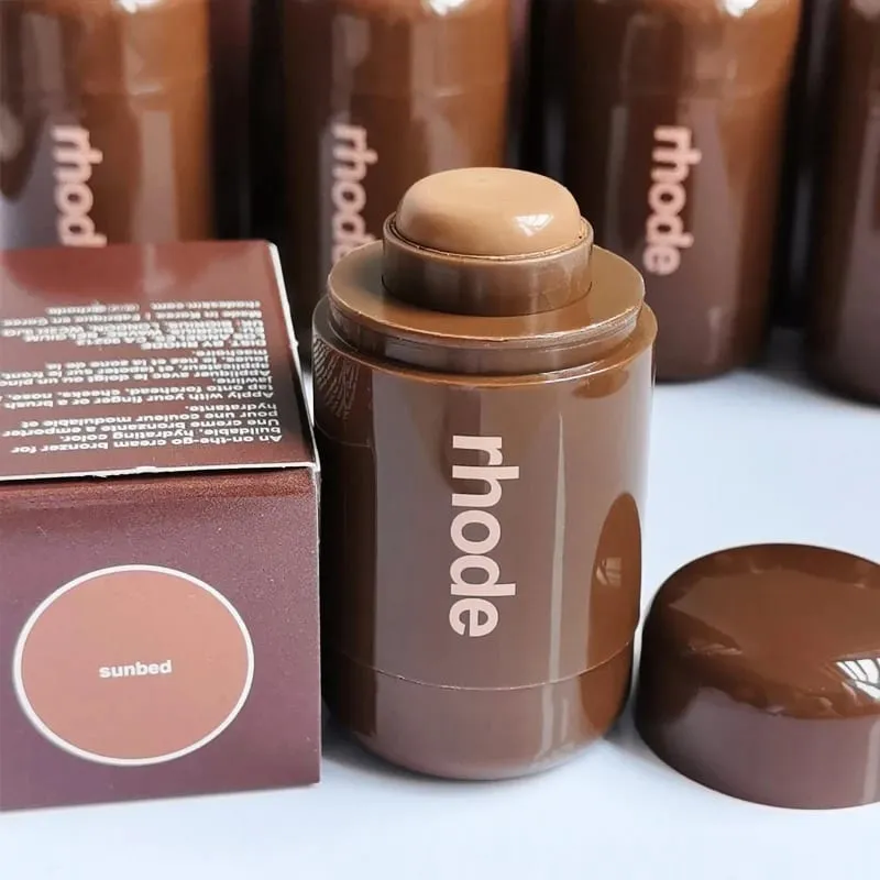 Heiße brandneue Taschen-Bronzer-Stick-Creme, langlebig, wasserdicht, Gesichtskontur, Kosmetik, Colada Honig-Mango-Lipgloss, befeuchtet Make-up — image 15
