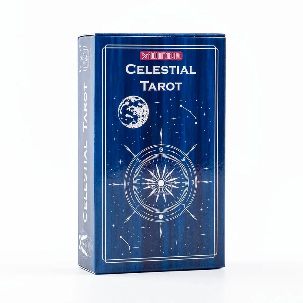 Tarot céleste rempli de l'atmosphère mystérieuse des corps célestes cosmiques Divination Edition Deck Jeux de société — image 3