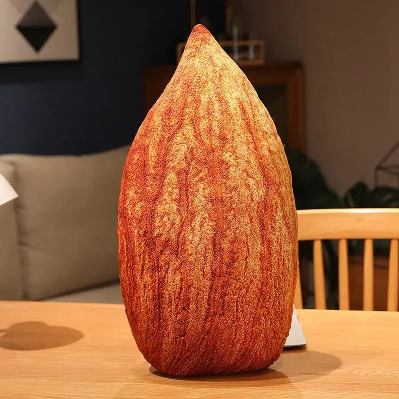 Simulační ořechový plyšový polštář Kreativní kaštanová plyšová hračka Legrační pekanový ořech Polštář Polštář Domácí dekorace Dětská hračka Dárek k narozeninám