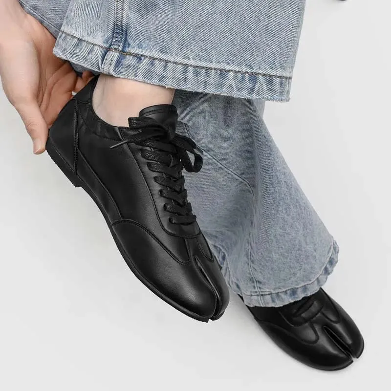 Scarpe da ginnastica e scarpe casual da uomo Tabi con punta divisa di fascia alta firmate Mocassini slip-on in pelle retrò da uomo Scarpe Tenis Masculino — image 4