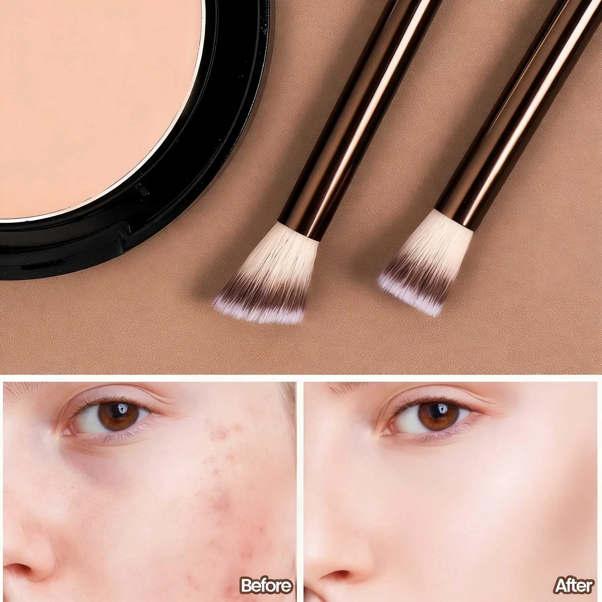 Multifunctionele oogmake-upborstelset Professionele oogschaduwmenging Concealer Wenkbrauw-eyelinerborstels Cosmetische schoonheidsmake-up — image 6