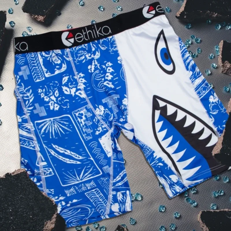 1 Stücke Männer Unterwäsche Boxer Atmungsaktive Mesh Schritt Mann Unterhose Plus Größe Herren Höschen L-3XL Gedruckt männer Boxer Briefs 3256809864931744