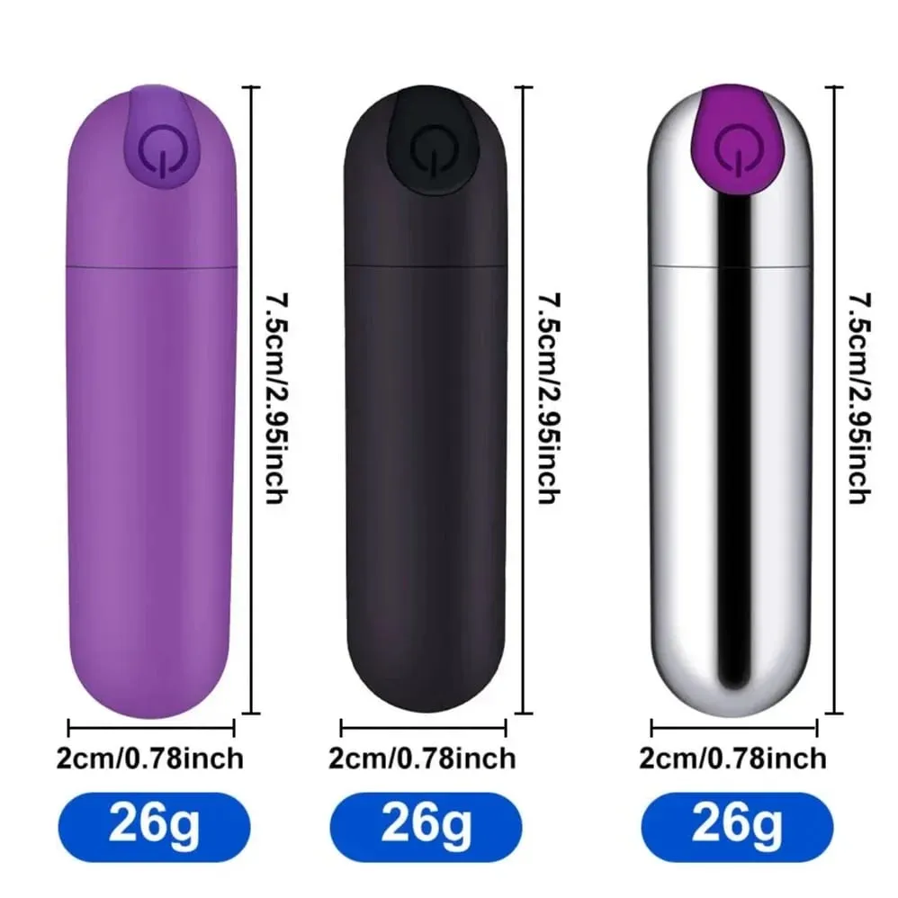 G-punkt Kugel Vibrator Nippel Klitoris Stimulator 10 Vibration Modus Tragbare Mini Vaginal Anal Massagegerät Erwachsene Sex Spielzeug für frauen — image 4
