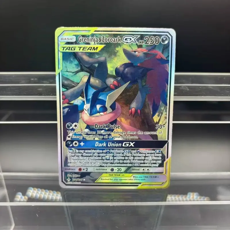 DIY Collection Cards Zekrom Umbreon Espeon Mewtwo GX EN Self Made Single Card Classic Game Anime Card Gift Toy — image 9