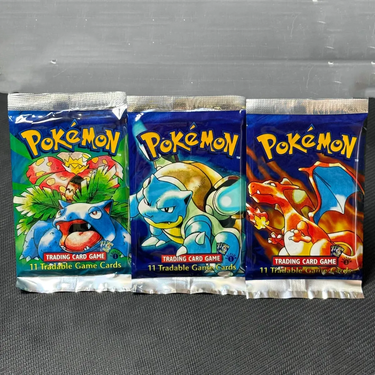 PKM New Base Set Booster Pack 11 karet/balení Charizard/Venusaur/Blastoise PTCG Proxy karty Dárky ke kartám TCG — image 3