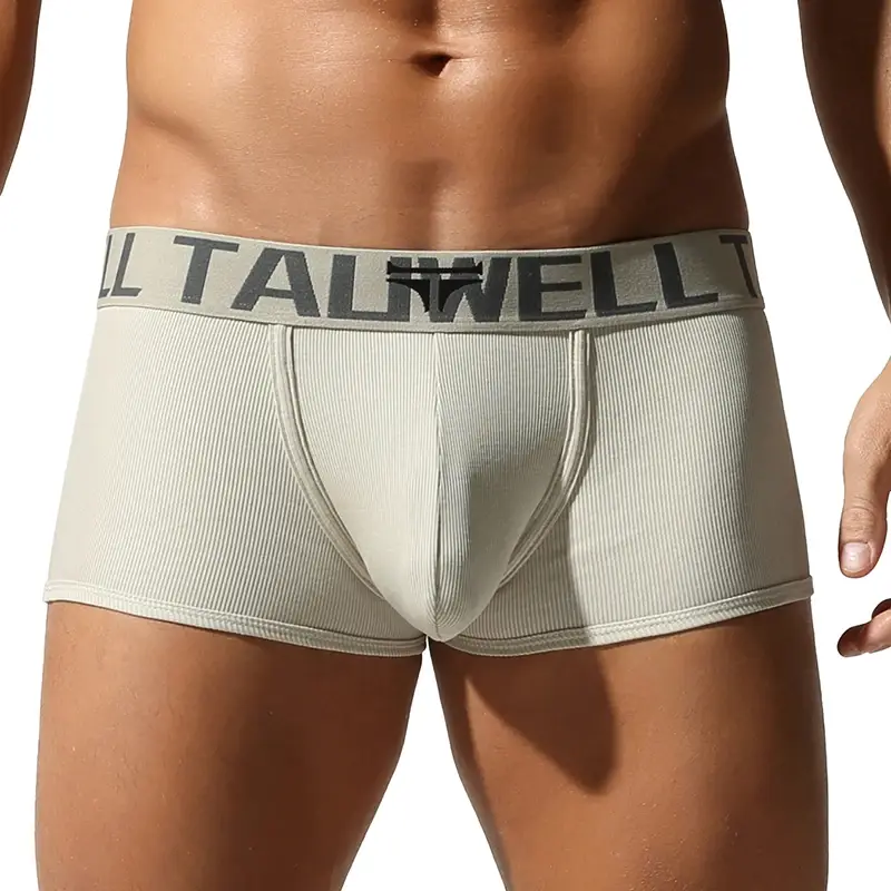 Erkek İç Giyim, Yüksek Kaliteli Boxer Şort, Düz Renk, Yüksek Elastikiyet, Slim Fit, Nefes Alabilir