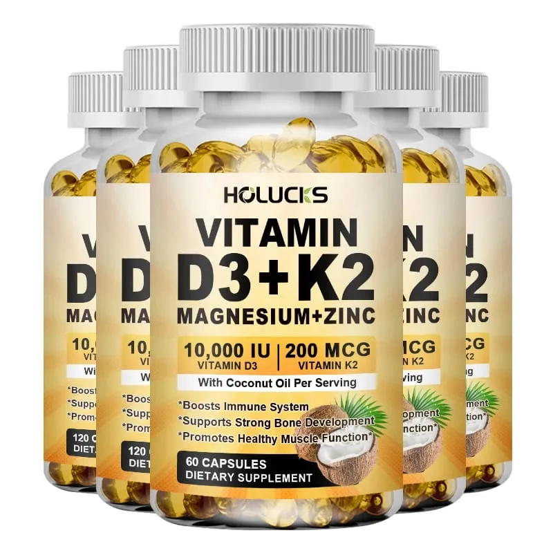 Nahrungsergänzungsmittel zur Unterstützung der Knochen- und Gelenkgesundheit mit Zink-Magnesium für Muskelwachstum, Herz, Wohlbefinden, Immunfunktion, Energie — image 11