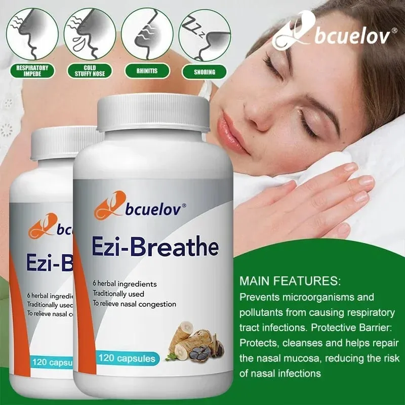 Relieves Nasal Congestion Capsules Improve Respiratory Health Help Clears Airways Natural Supplement — image 4