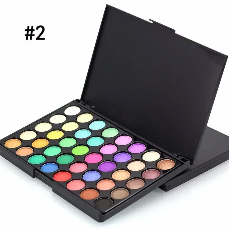 Palette di ombretti colorati perlescenti 15/40 Ombretto ad alta saturazione in plastica Questo spot di vendita caldo europeo americano Colore della terra — image 8
