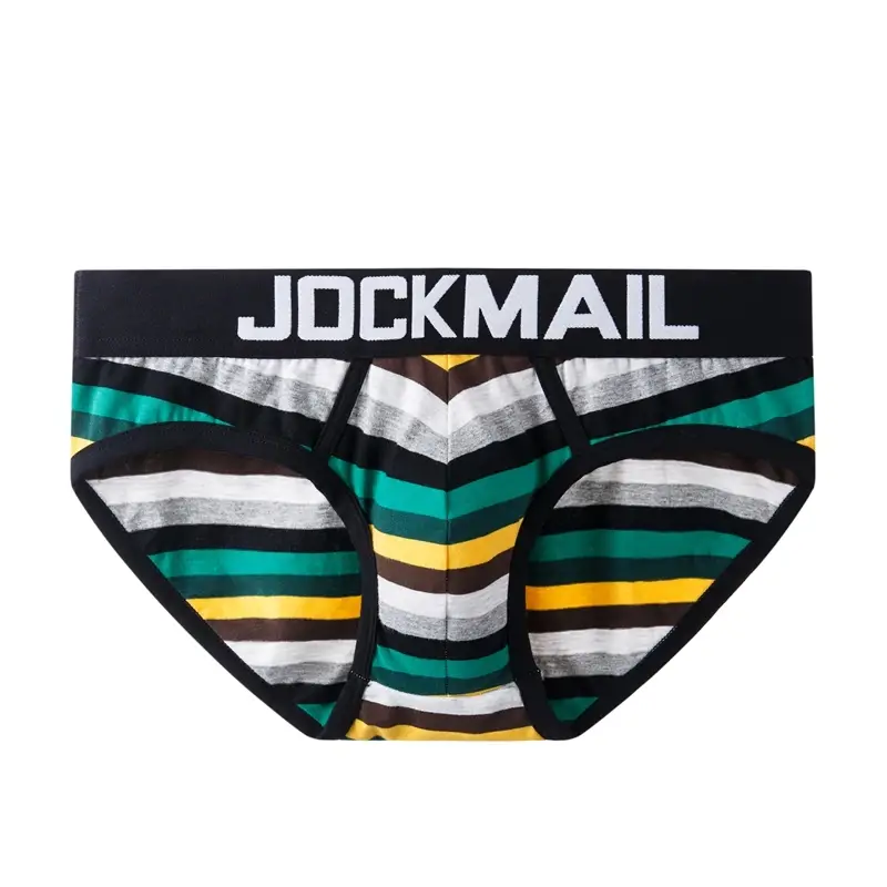 Men Underwear Briefs Cotton Printed Sexy Men Boxer Brief Slips Cueca Masculina Panties Calcinha Calzoncillos Hombre Breathable — image 27