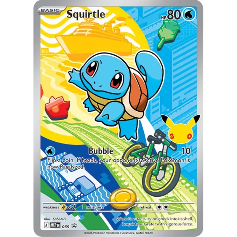 Carte da collezione fai-da-te 30esimo Charmander Bulbasaur Squirtle Carta singola fatta da sé Gioco classico Giocattolo regalo di carte anime — image 6