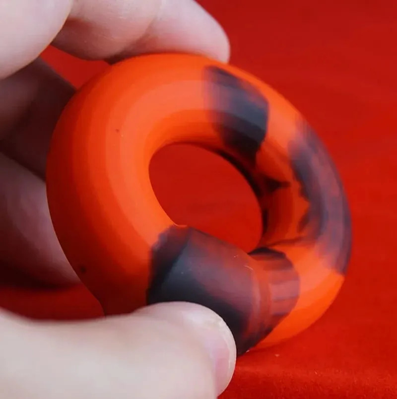 Ritardare L'eiaculazione Erezione Del Pene Anello Del Rubinetto Del Silicone Cockring Penisring Palla Morbida Barella Che Si Estende Giocattoli Del Sesso per Gli Uomini — image 2