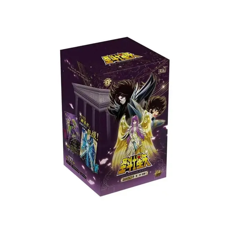 Véritable KAYOU Saint Seiya Manga Version Cartes de Collection Contrat Pack Vol.1 Anime TCG Rare Cartes à Collectionner Cadeaux Jouets