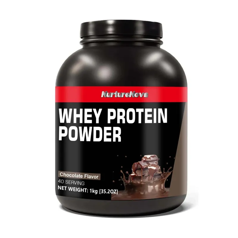 NurtureNova Chocolate Whey Protein Powder with Vitamins Minerals Taurine for Muscle Maintenance Recovery Support 1kg 40 Servings — image 9