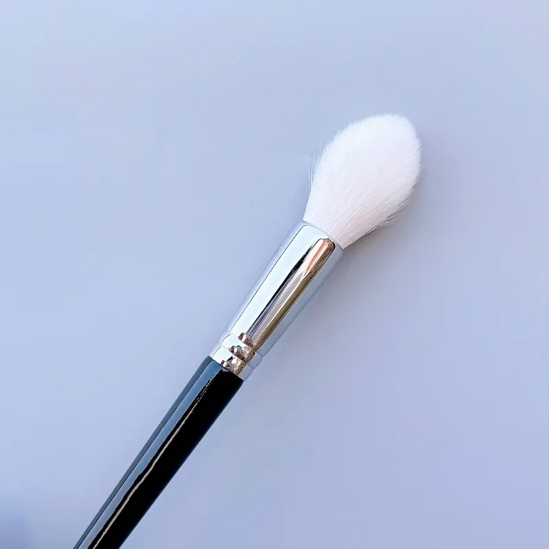 Pinceau de maquillage en poils de chèvre naturels, surligneur, outils de beauté — image 3