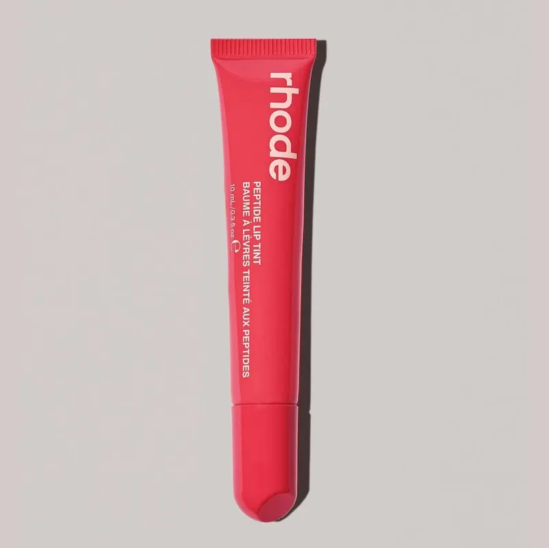 Rhodeskin Limited Edition Peptide Tint Tinted Lip Gloss Layer Nourishing Hydrates Makeup Nourishing Moisturizing Lipstick Glaze