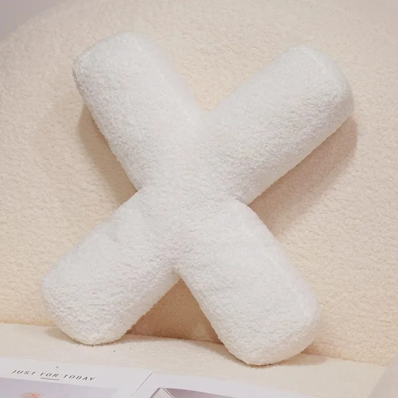 Oreiller en peluche avec lettres anglaises de dessin animé, coussin de canapé, de lit, enseignement des mots, jeu, décoration de salon, 40CM — image 31