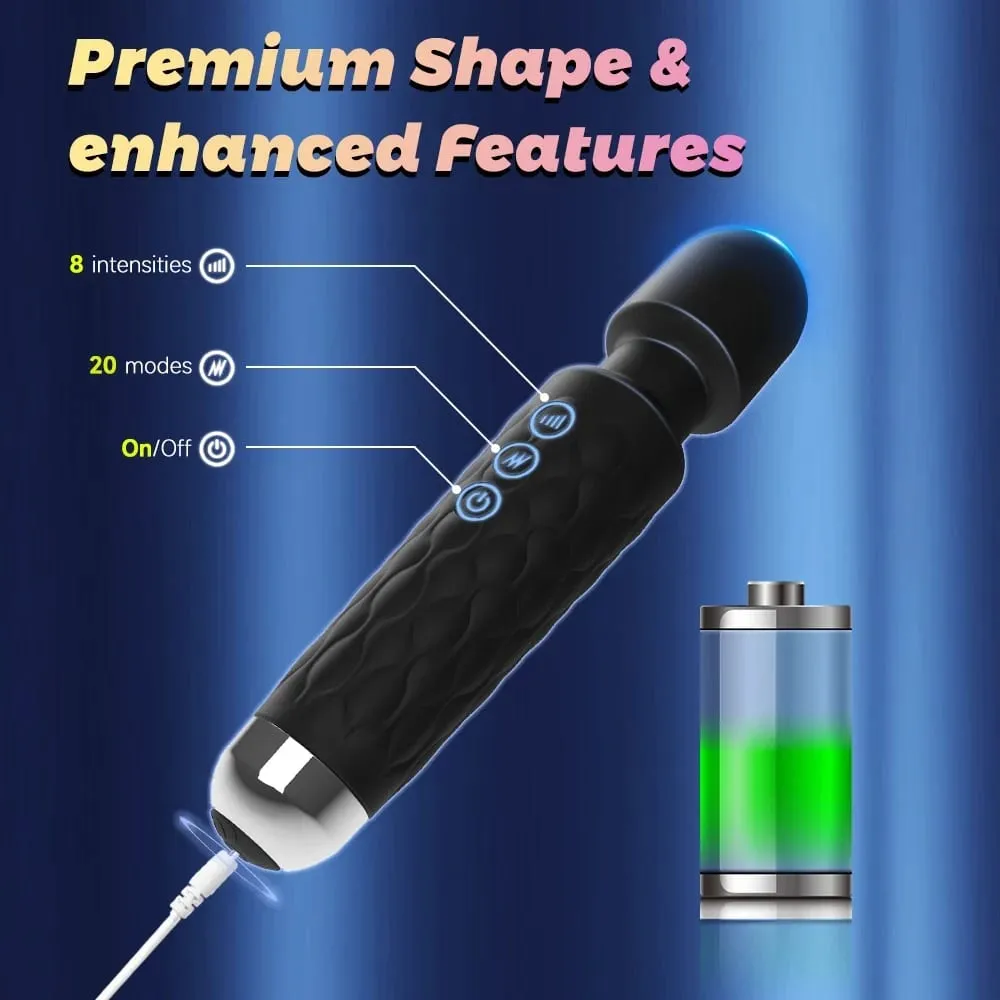 ที่มีประสิทธิภาพ G-Spot Vibrator หญิง Clitoris เครื่องกระตุ้น Dildo AV Magic-Wand ดูแลระบบนวด Masturbator เพศของเล่นสำหรับผู้หญิงเร้าอารมณ์ 18 + — image 6