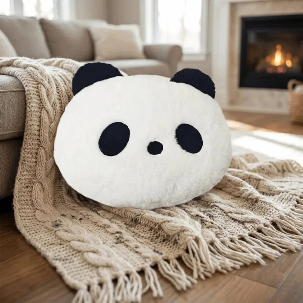 ตุ๊กตาสัตว์ตุ๊กตา Panda เบาะห้องนอนโซฟา Kawaii ตุ๊กตาหมอนแพนด้า 30 ซม.ตกแต่งบ้าน Panda โยนหมอน — image 9