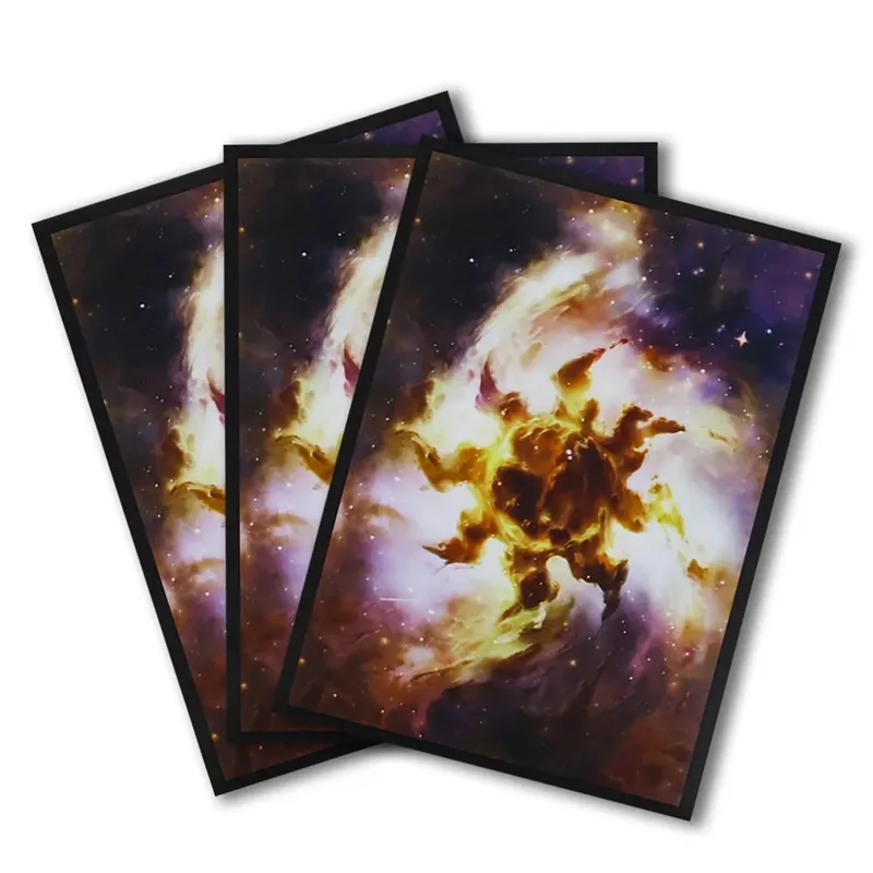 60PCS 66*91mm Art Card Sleeves Protezione per carte collezionabili compatibile con MGT/PTCG Protezione per carte con caricamento dall'alto Miglior regalo — image 11