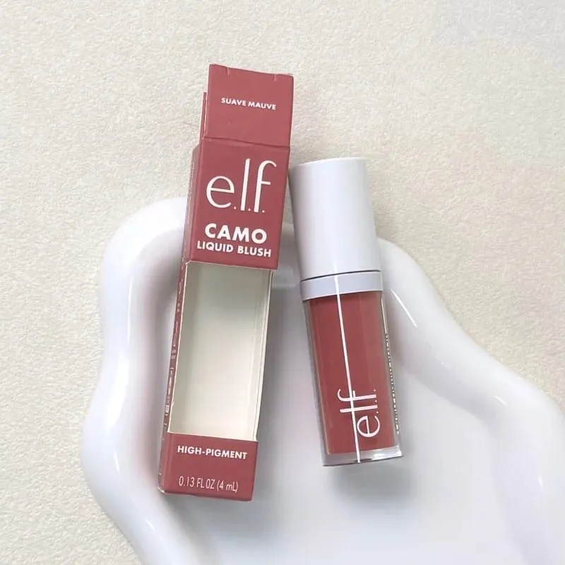Elf Acqua sensibile e texture leggera Fard liquido Idratante Pre trucco Glimmer Crema Fard Putty Blush Prodotti — image 8