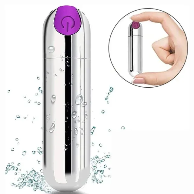 USB Charge Mini Výkonný Bullet Vibrator Ženy Klitorální stimulátor Vaginální G bod Masturbace Erotické vibrátory Sexuální hračky pro dospělé