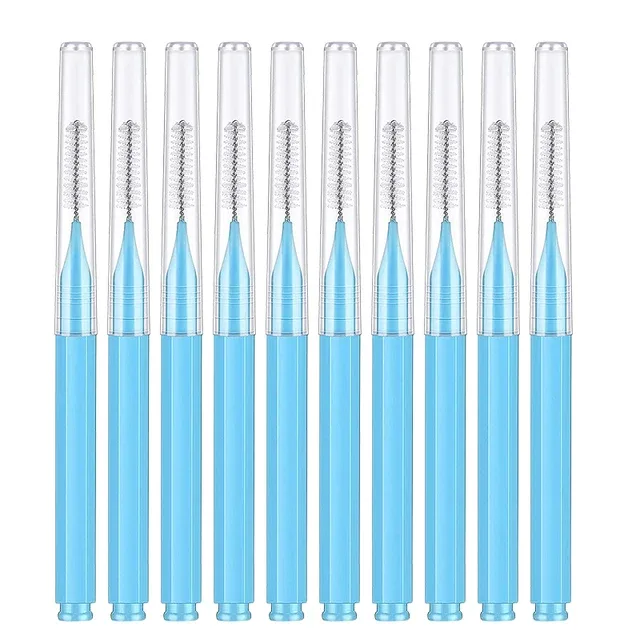 10/20 Pcs Spazzole per sopracciglia Mini Brow Lifting Brush Usa e getta Trucco Strumento per ciglia Dente Pennello interdentale Forniture per estensione ciglia — image 14
