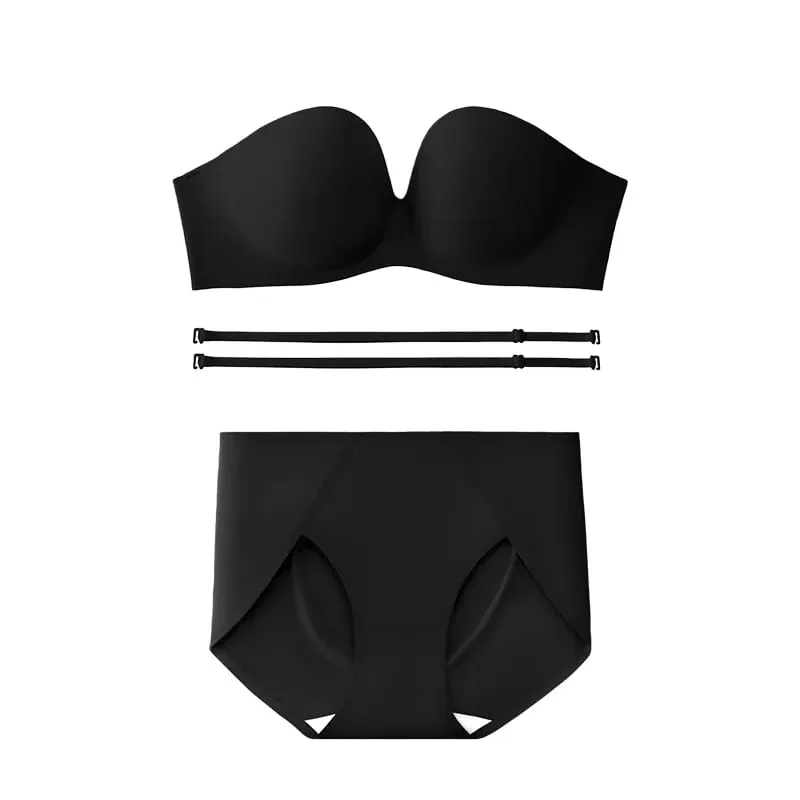 Sommer Liebsten Bh Set für Frauen Sexy Drahtlose Nahtlose Push-Up Unsichtbare Bhs Rohr Tops Weibliche Unterwäsche MX266 + N194 — image 8