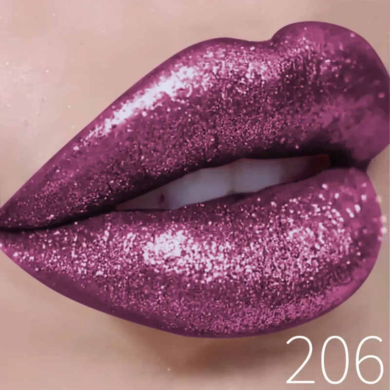 Rouge à lèvres liquide métallique imperméable, brillant à paillettes, longue durée, perle brillante, haute pigmentation, teinte, cadeaux de maquillage coréen, 1 pièce — image 18