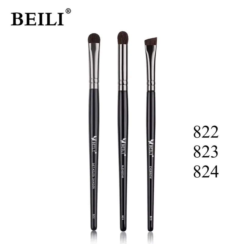 Mắt Lông Mềm Phấn Mắt Bộ 9 Món Trang Điểm Mắt Smudge Undercover Eyeliner Blade Chi Tiết Mắt Cọ Trang Điểm Nhỏ — image 16